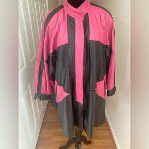 Vintage 80s Genuine Leather Coat